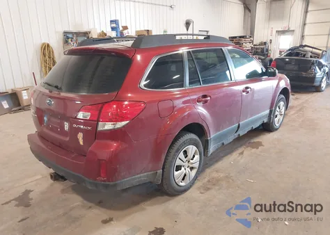 2013 Subaru Outback 2.5I из США, поврежденный, VIN 4S4BRCAC0D3217346